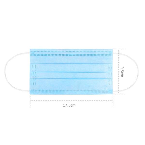 Comfortable Medical Face Mask For Anti Dust / Pollen / Virus / Bacteria
