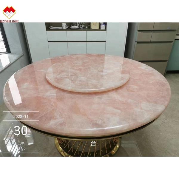 Big Slab Onyx Marble Stunning White Pink Onyx Stone for Wall Panel and Table Top