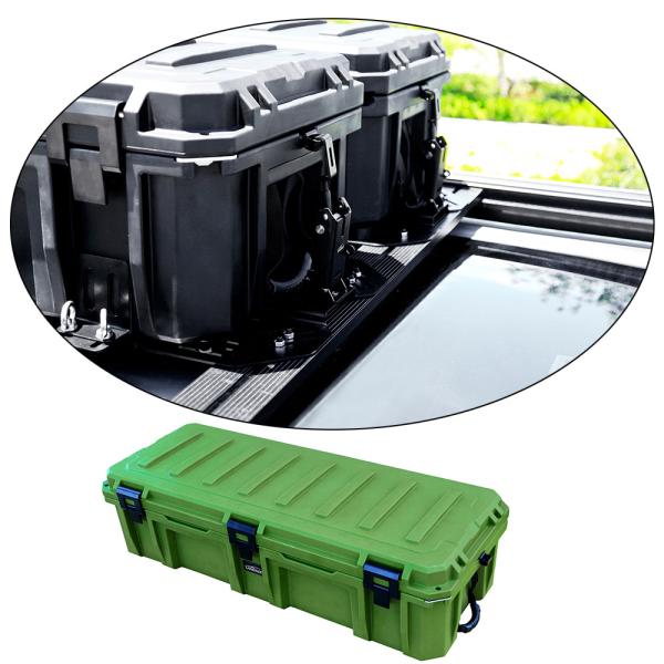 Black Roof Rack Carrier Universal Luggage Car Roof Rack Storage Box with OEM Accepted