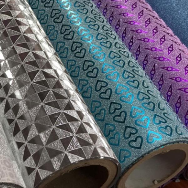 Decorative Opaque Glitter Lamination Film / Metallized Film Packaging Application
