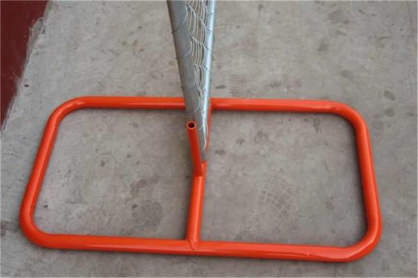 chain link temporary construction fence panels 6FT X 10F Mesh 2 3/8  x 2 3/8 ( 60mm x 60mm ) x 12 gauge wire