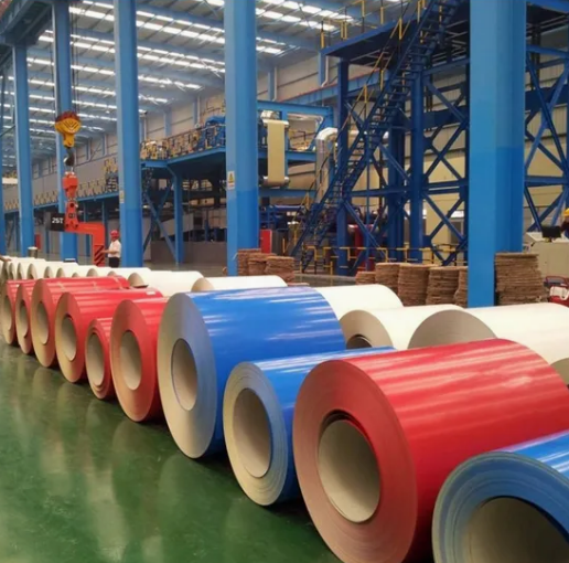PPGL Color Coated Galvanized Iron PPGI Sheet TDC51D+Z Pre Painted Steel Coil