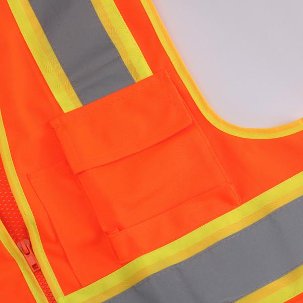 Réflecteur de sécurité à haute visibilité gilet réfléchissant construction porter vêtements de travail de protection respirants
