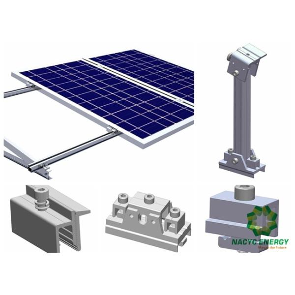 Aluminum Solar Panel Flat Roof Mounting System/ Solar Panel Ballast Mounting System