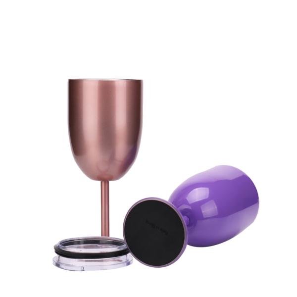 14oz 18/8 Stainless Steel Double Wall Insulated Tumblers UV Printing Logos