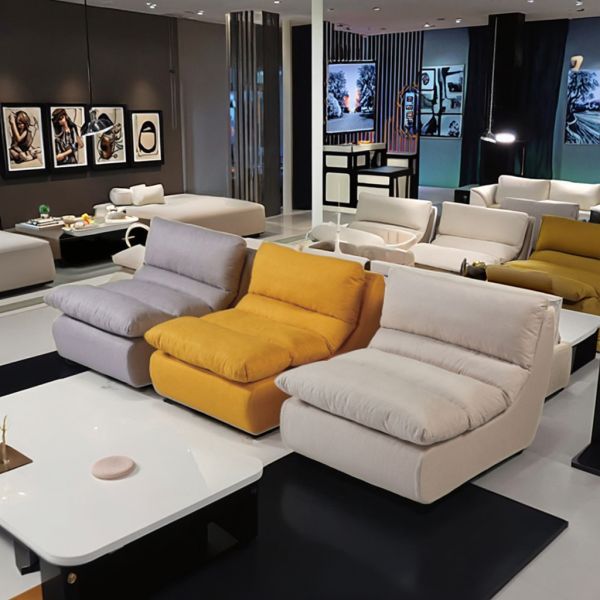 Sectional Modular Compressed Sofa Lazy Sofa Set for Sleeping Lying Single Person Bean Bag Sofa for Small Apartment Balcony