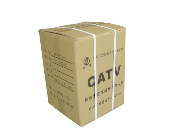 RG11 75 ohm Coaxial Cable With UV Stabilized Jacket  UL Standard Drop Cable