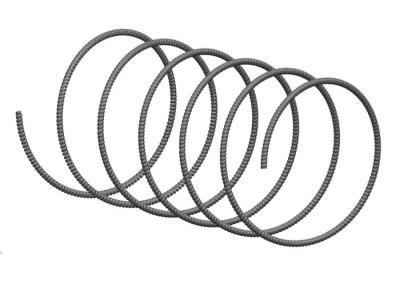 Diâmetro externo 9mm 23mm GFRP rosqueado 45mm que reforçam Ros