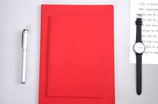 100 Pages/ 50 Sheets Soft Kraft Cover Notebook Perfect for Students and Professionals
