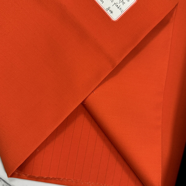 Vertical Stripes Anti Static Clothing Material 128X60 Medical Workwear Fabrics