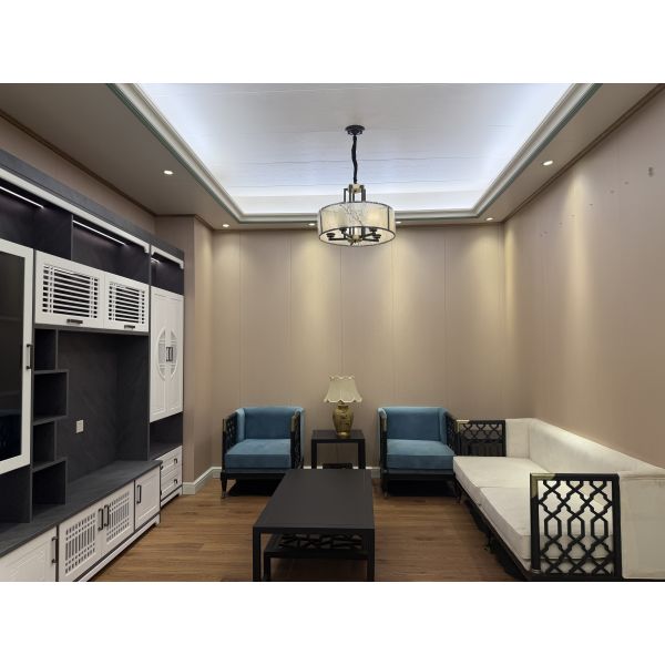 Carbon Crystal PVC Wall Panels 1220x2440mm Waterproof Fireproof Indoor Wall Cladding Board