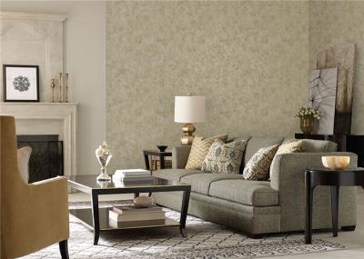 Home Decoration Simple Plain Wallpaper Waterproof With Light Brown Color