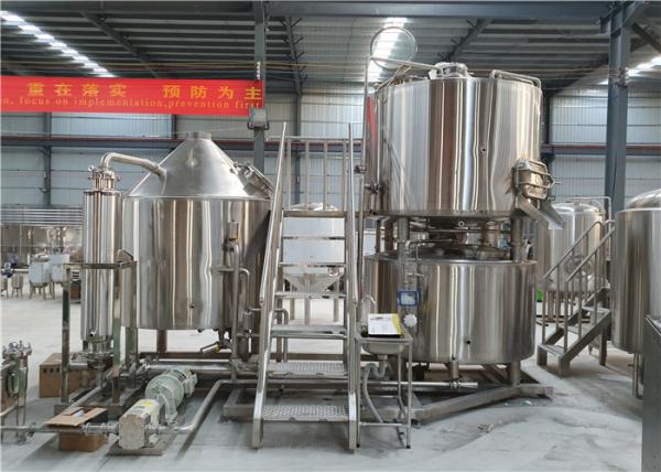 2000L Stainless Steel 304 Turn Key Craft Beer Machine Easy Maintenance And Operating