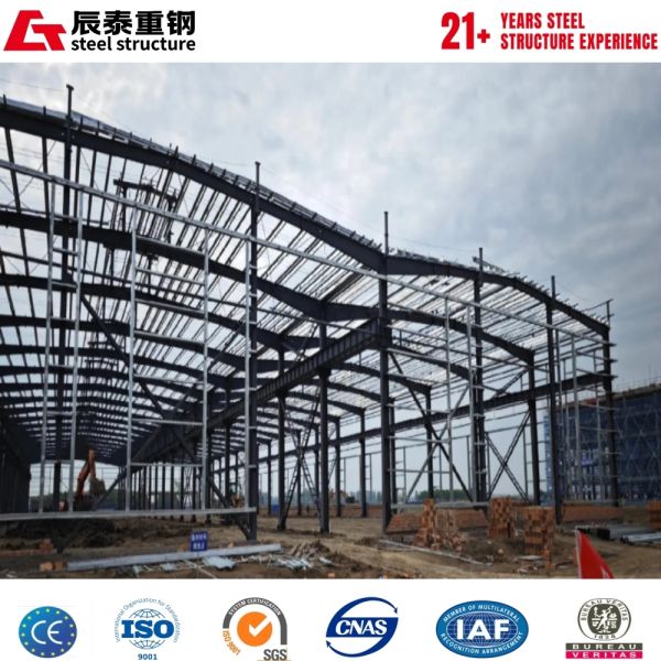 China CT Cheap Anti-Corrosion 50 Years Steel Structure For Workshop