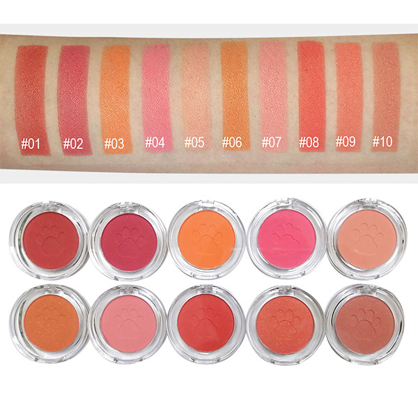 Health Beauty High Pigment Private Label Blush And Bronzer