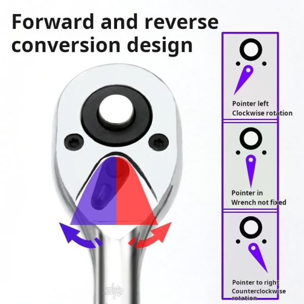 Récupérateur à deux voies à 72 dents à chute rapide avec conception positive et négative