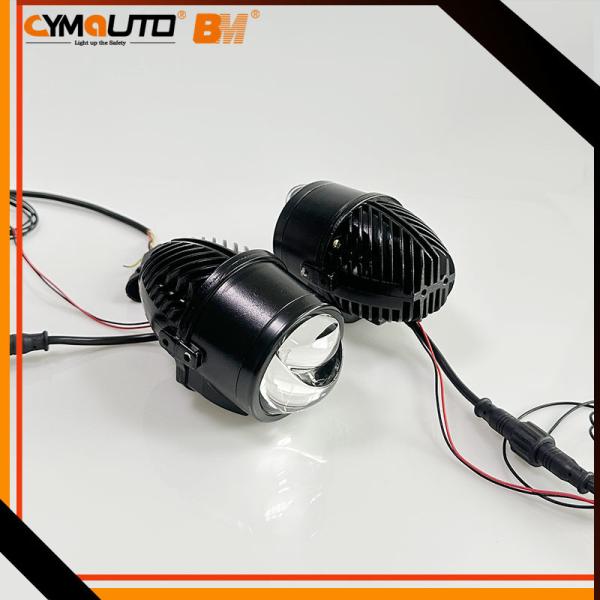 Car 2.0 Inch Fog Projector Low Beam 3000k 6000k High Beam Universal Bracket 40W