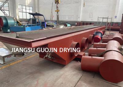 ZLG-1.5x9M Horizontal Continuous Vibrating Fluidized Bed Dryer For Salt
