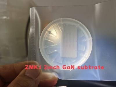 Wafer GaN de 4 polegadas de grau de pesquisa 0,4 mm para semicondutores