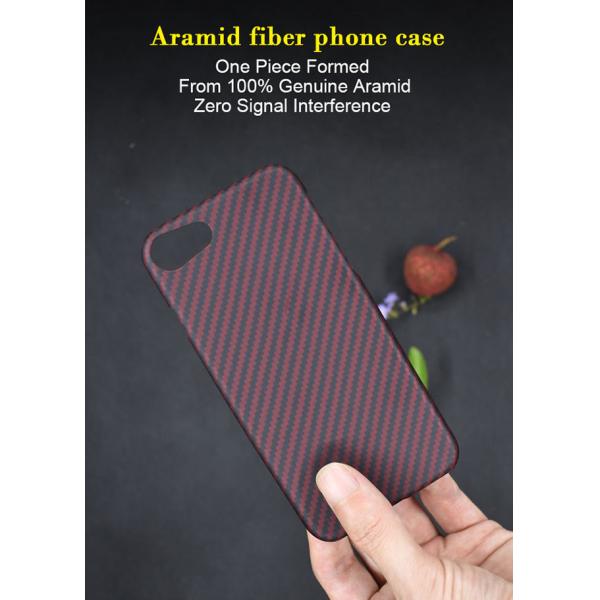 Никакие отпечатки пальцев ультра не освещают случай телефона волокна Арамид для СЭ иФоне