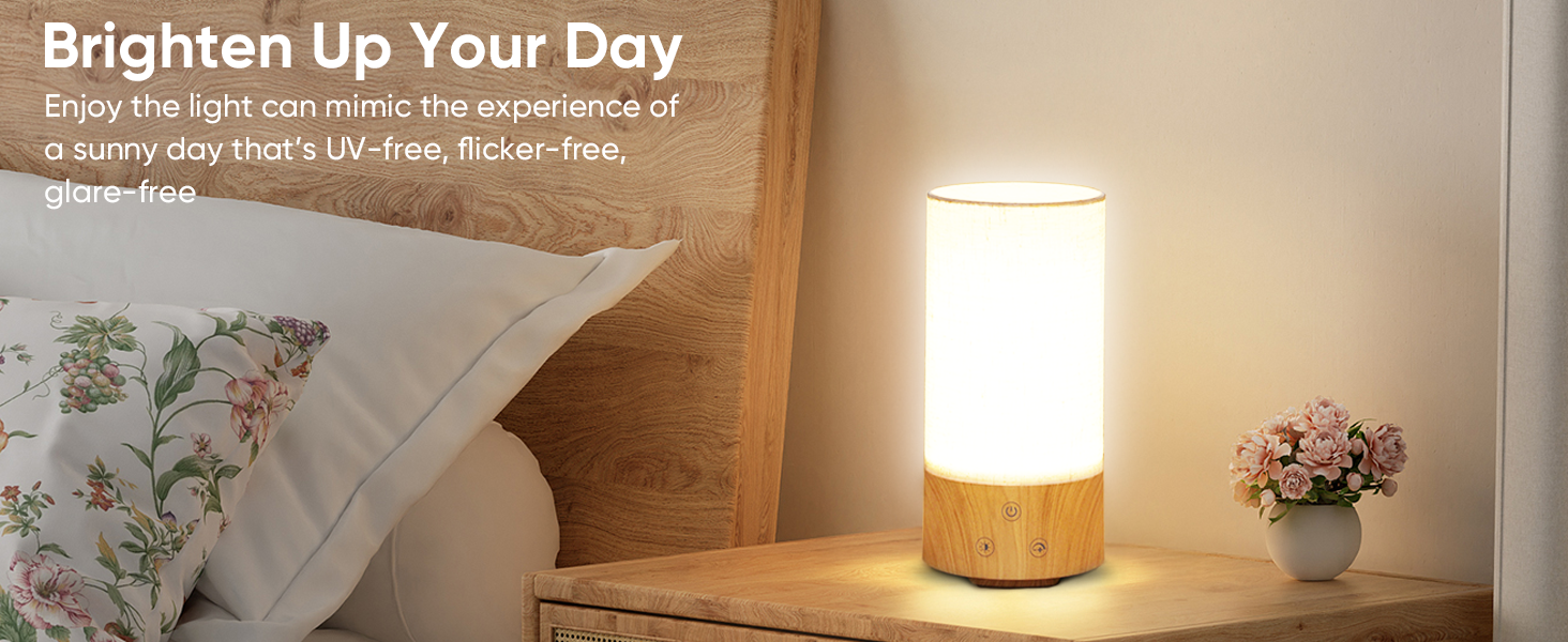 2700K - 6000K Mood Therapy Light Cylindrical 10000 Lux Lights