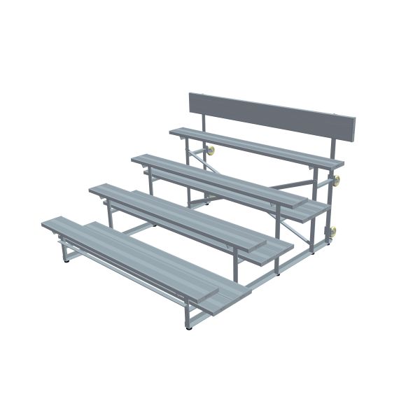 Sports Venues Outdoor Metal Bleachers Aluminum Alloy