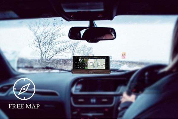 Car Camera Full HD 1080P Rearview Mirror Wifi 3G Car DVR with GPS Navigation 7 Android Dash Camera