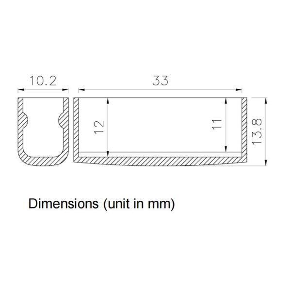 Пламя PVC мягкое пластиковое - retardant изолированный держатель контакта предохранительного патрона держателя 6x30mm доски ПК защиты