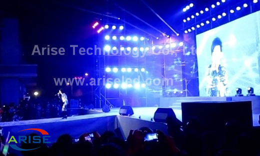 P3.91mm P4.81,p5.95,p6.25mm,500/1000X500MM Video Outdoor SMD Led Display screen 5000-6000c