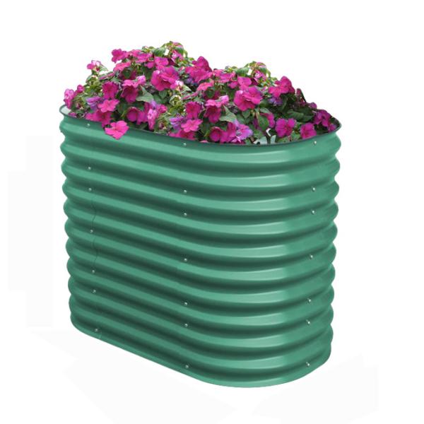 Galvanized Raised Garden Bed Kit Outdoor Garden Raised Planter Box 3.4*2*2.66 ft Metal Raised Garden Beds For Vegetable