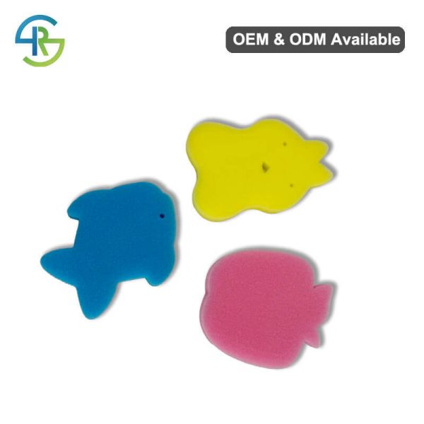 Soft Newborn Bath Sponge Ultra Gentle Skin Friendly Infant Bath Sponge