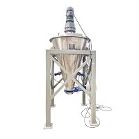 Conical Mixer for Uniform Mixing of Powder and Granular Materials in Chemical Food and Building Materials Industries