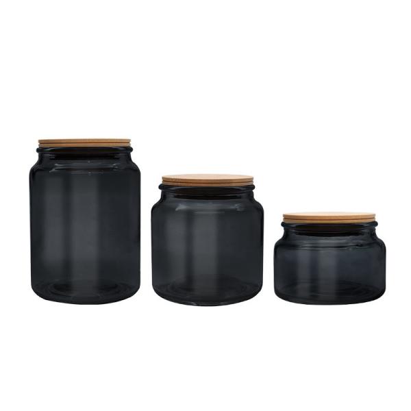 Frascos fundidos do armazenamento do vidro de Borosilicate 320ml da boca