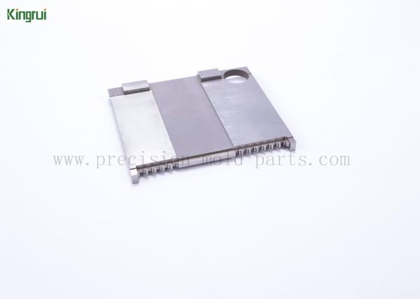 Precision Connector Mold Parts Finished by Surface Grinding and EDM