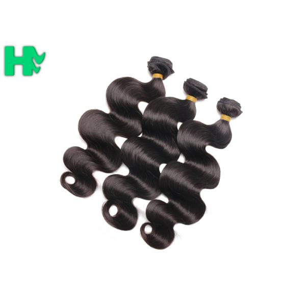 8-30 Inch Remy Hair Extension Peruvian Hair / Brazillian Body Wave Human Hair Bundles