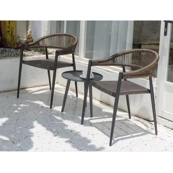Custom Garden Modern Metal Outdoor Dining Chair for Outdoor Entertaining