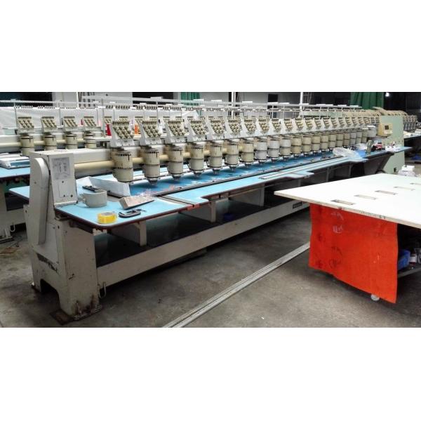 Barudan 20 Heads Used Commercial Embroidery Machines 9 Needles