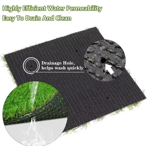 Customized Lawn Plastic Artificial Grass Decoration Plastic Grass For Balcony