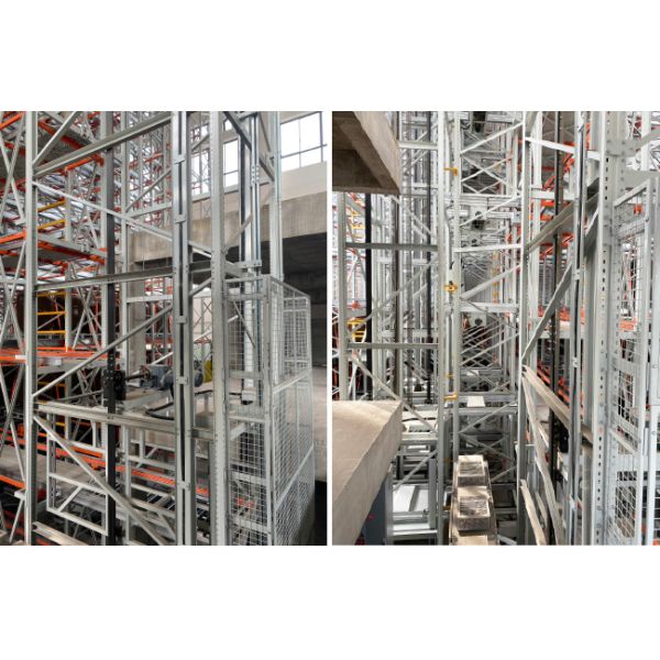 Two Way Radio Shuttle Cart And Carrier ASRS Automatic Storage And Retrieval System  Pallet Runner Rack System