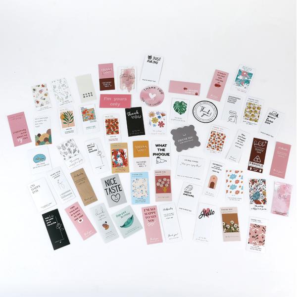 Custom Die Cut Rectangular Security Seal Sticker Waterproof Gift Box Sticker