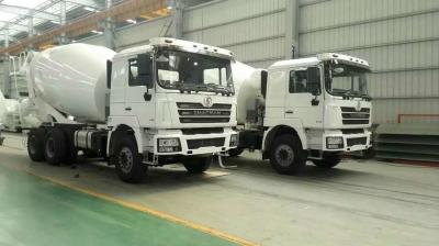 6*4 Drive Mode Special Purpose Vehicles SHACMAN Used Concrete Mixer Trucks