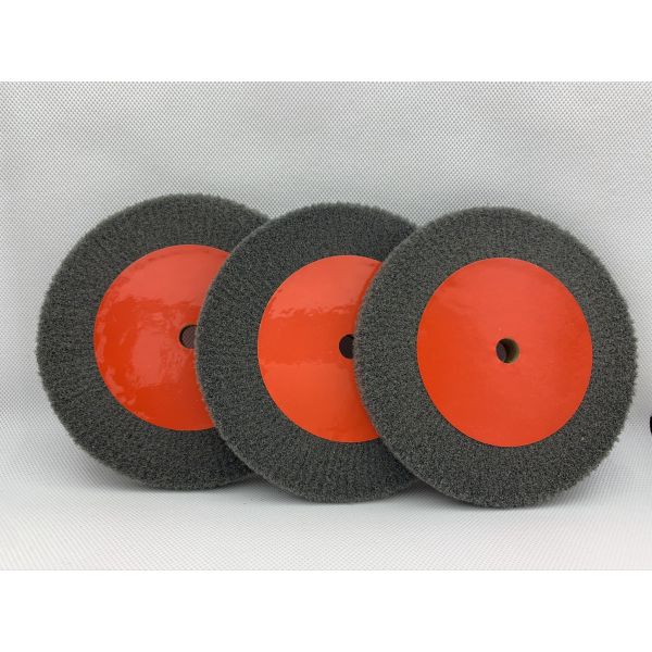 150mm Non Woven Bench Grinder Abrasive Wheel Flap Disc 320 Grit