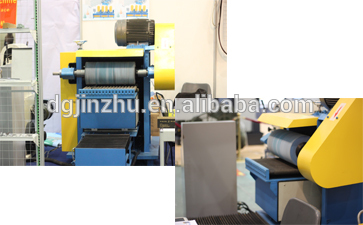 máquina automática de polimento de tubos redondos para aço inoxidável, alumínio, cobre, zinco