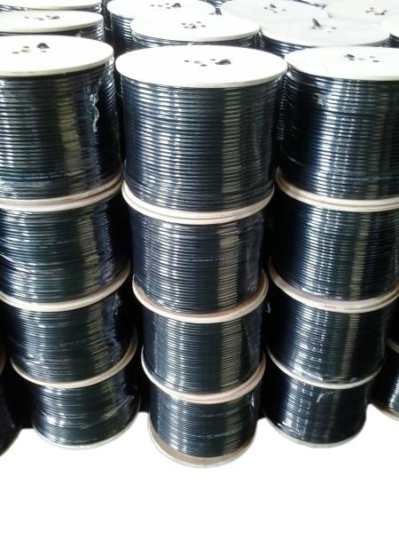 UL Standard Tri-Shield RG6 Coaxial Cable  RG Coaxial Cable For CATV CCTV System
