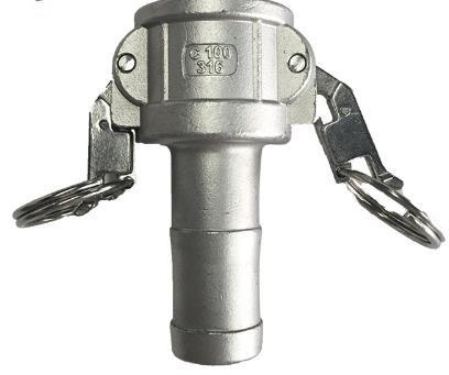 Type B 20mm To 102mm Stainless Steel Hose Couplings 2 Inch Camlock Fittings