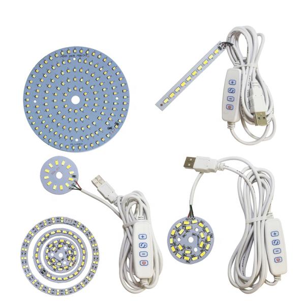 5V Power Dimming Switch Dimmer USB Charger Cable for Led Strip