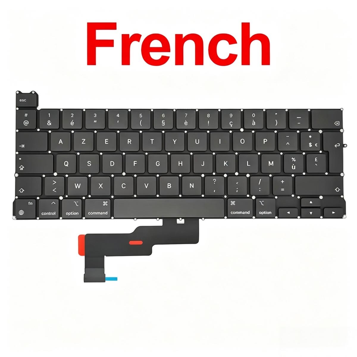 MacBook Keyboard Replacement with Scissor-Switch Mechanism and Multiple Language Layouts for MacBook Pro M1/M2 A2338