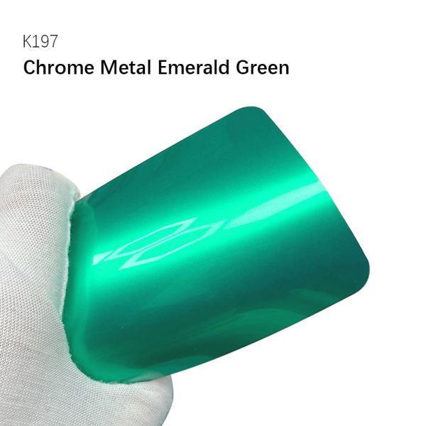 Chrome Wrap Metal Emerald Green 8.0mil TPU PPF For Matte Paint Auto Protective Film