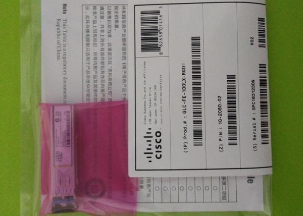 SFP Optical Fiber Module GLC-FE-100LX-RGD 1310NM 15KM 1 Year Warranty