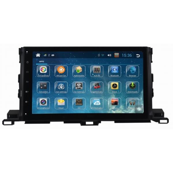 Ouchuangbo 10.1 inch android 4.2 Toyota Highlander 2015 car mulimedia DVD gps radio support swc MP3 4 core